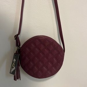 Art Class Maroon Cross Bag